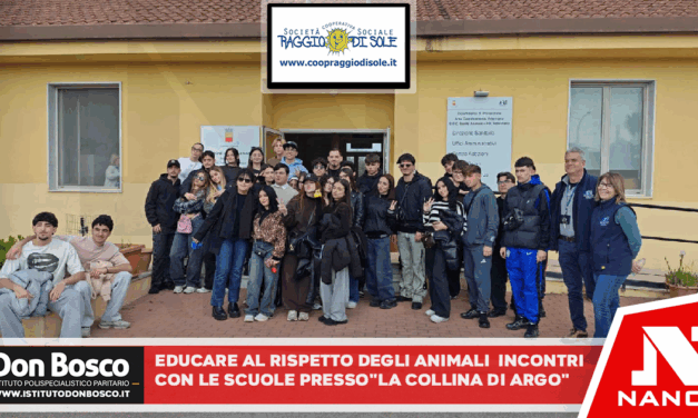 Educare al rispetto degli animali, incontri con le scuole presso “La Collina di Argo”