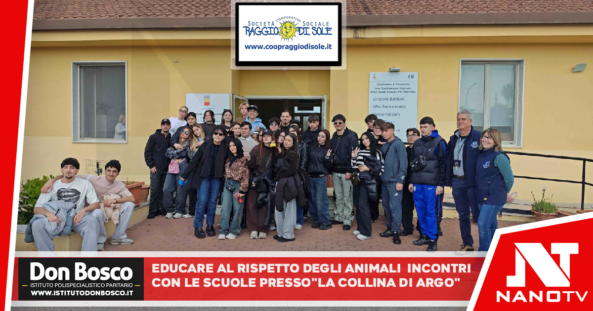 Educare al rispetto degli animali, incontri con le scuole presso “La Collina di Argo”
