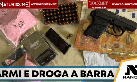 Barra, pistola e droga nascosti in casa: arrestato 20enne