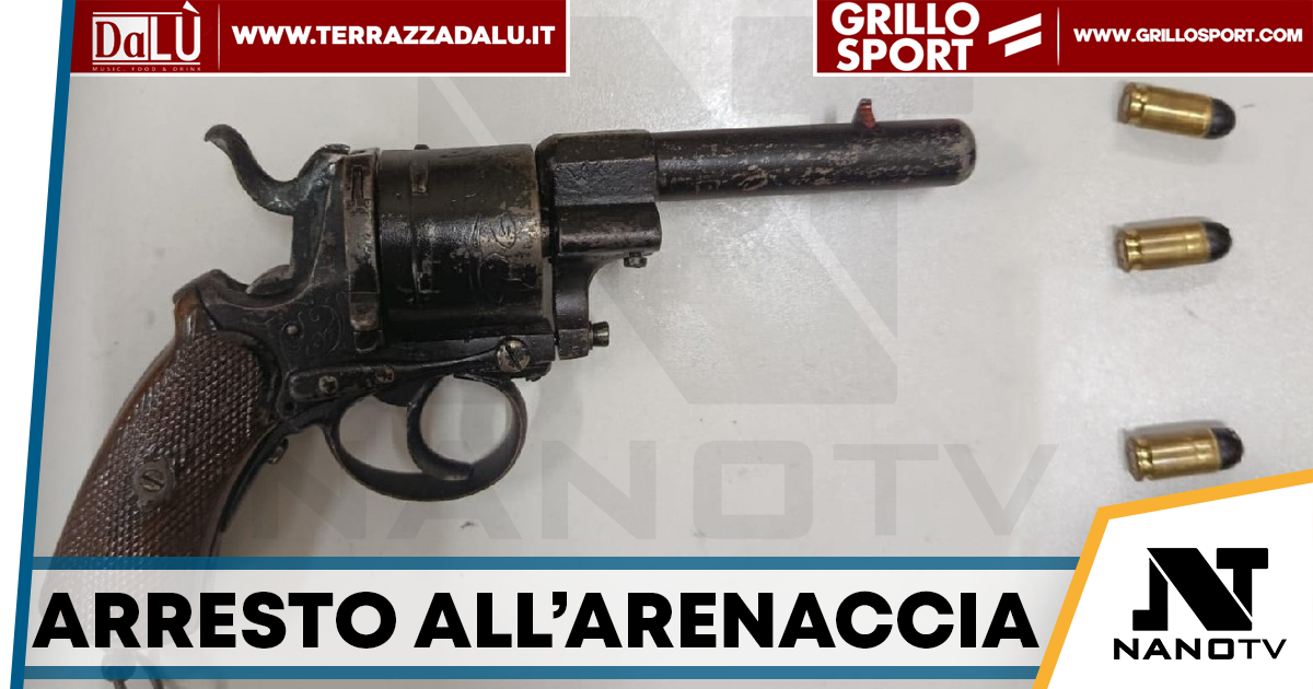 Arenaccia, 18enne sorpreso con una pistola: arrestato dalla Polizia