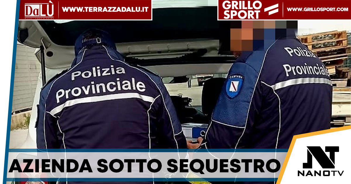 San Marco Evangelista, azienda sequestrata: rifiuti smaltiti illegalmente e operai in nero
