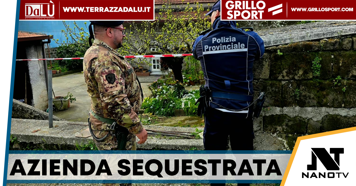 Castel Morrone, scarichi illegali e abusi: sequestrata azienda agricola