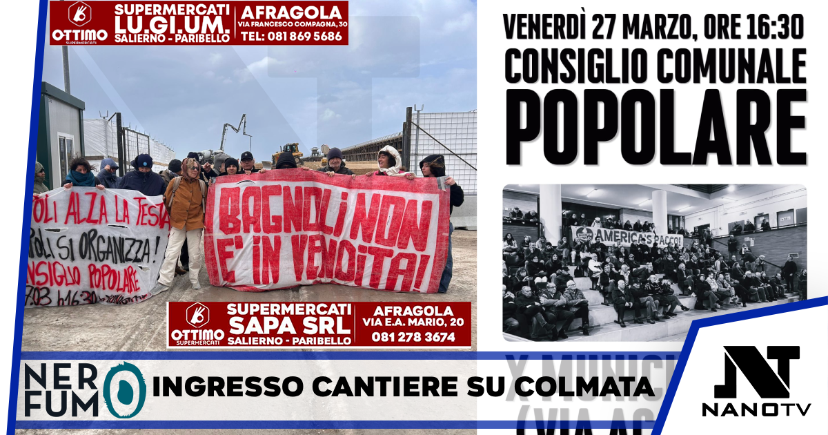 INGRESSO DEL CANTIERE SULLA COLMATA