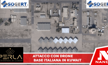 Attacco con un drone a base italiana in Kuwait, nessun ferito. Tajani: «Non ci faremo intimorire»
