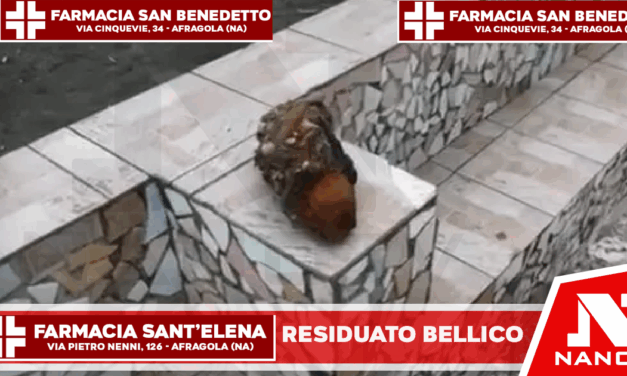 Residuato bellico sul lungomare di Salerno, conclusa la messa in sicurezza Riaperto il tratto di strada
