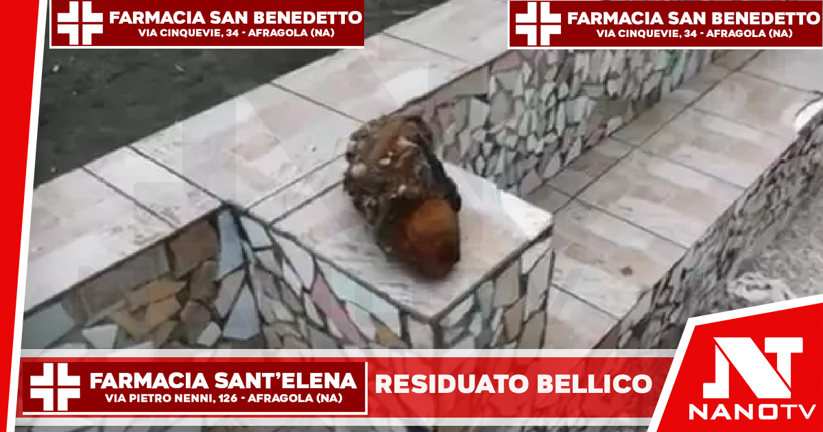 Residuato bellico sul lungomare di Salerno, conclusa la messa in sicurezza Riaperto il tratto di strada