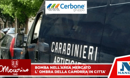 Bomba nell’area mercato: l’ombra della camorra in città