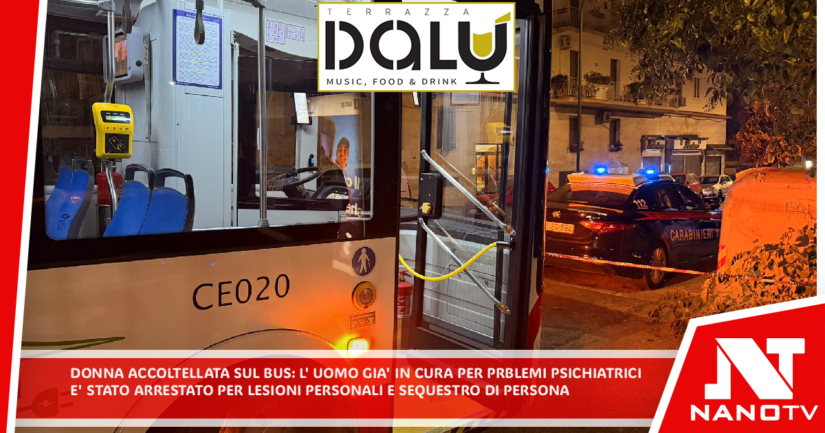 Napoli-Accoltella una sconosciuta sul bus al Vomero: 39enne arrestato dai carabinieri, ha rischiato il linciaggio