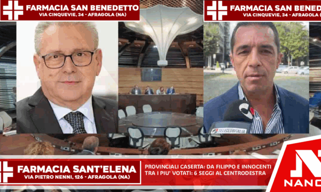 Provinciali Caserta, De Filippo e Innocenti tra i più votati: sei seggi al Centrodestra