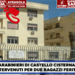 *POMIGLIANO D’ARCO* I carabinieri del nucleo operativo e radiomobile di Castello di Cisterna sono intervenuti presso un locale in via dell’Aeronautica per un 19enne e una 18enne feriti.