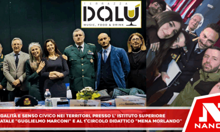 Legalità e senso civico nei territori. Presso l’Istituto Superiore Statale “Guglielmo Marconi” e al 1° Circolo Didattico “Mena Morlando”