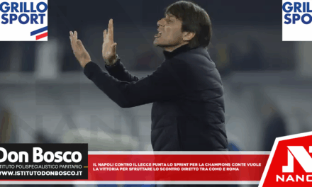 Il Napoli contro il Lecce punta lo sprint per la Champions Conte vuole la vittoria per sfruttare lo scontro diretto tra Como e Roma