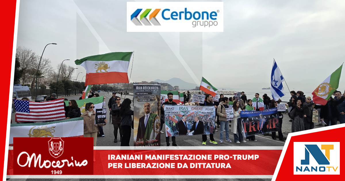 Iraniani manifestazione pro-Trump per liberazione  da dittatura