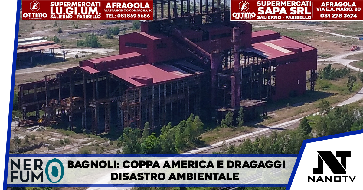 BAGNOLI, INVASIONE PACIFICA DELLA COLMATA. ABITANTI DENUNCIANO: “A BAGNOLI IL DEPOSITO DELLA COPPA AMERICA E DRAGAGGI CHE PREANNUNCIANO UN NUOVO DISASTRO AMBIENTALE”