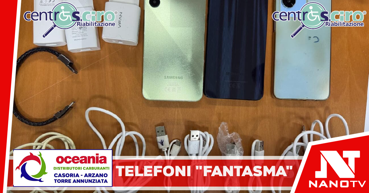 Telefoni “fantasma” nel reparto blindato del carcere: trovati tra gli altoparlanti