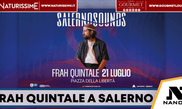 SalernoSounds 2026, annunciato il primo artista: Frah Quintale in concerto il 21 luglio