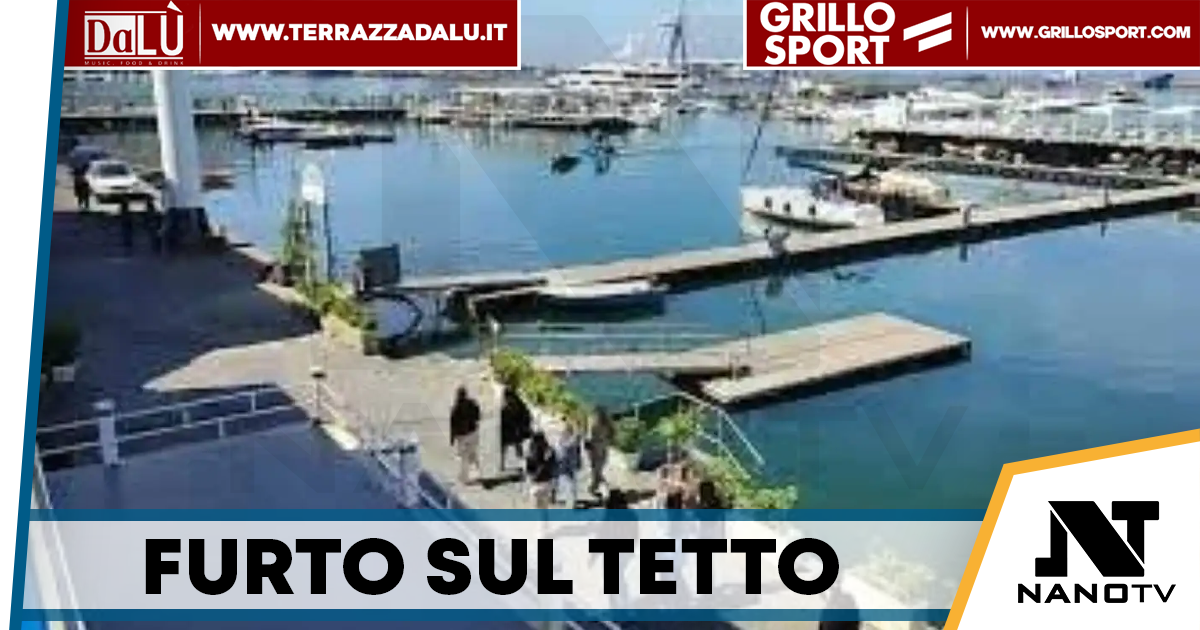 Castellammare, sorpreso sul tetto del circolo nautico con tre chili di rame: arrestato 43enne