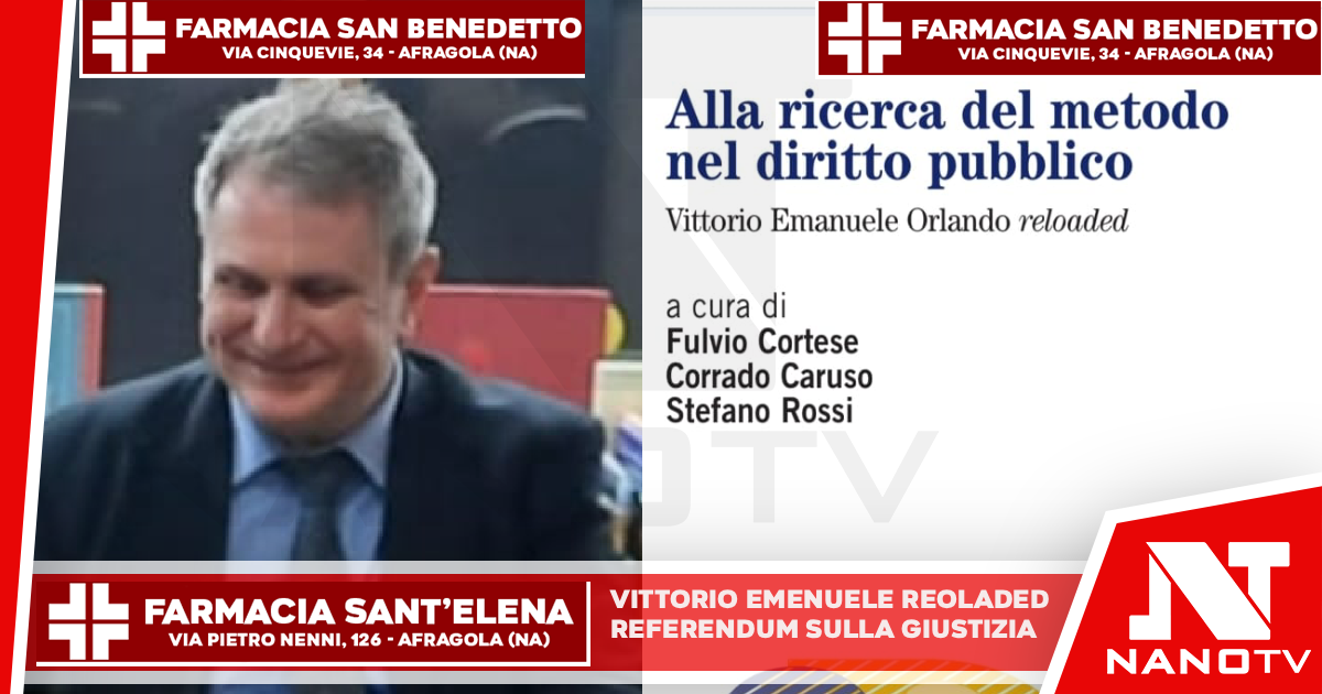 Vittorio Emanuele reloaded per leggere il referendum sulla giustizia