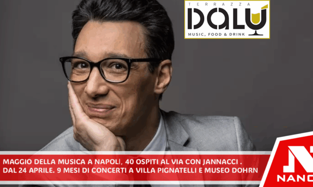 Maggio della Musica a Napoli, 40 ospiti al via con Jannacci Dal 24 aprile, 9 mesi di concerti a Villa Pignatelli e Museo Dohrn
