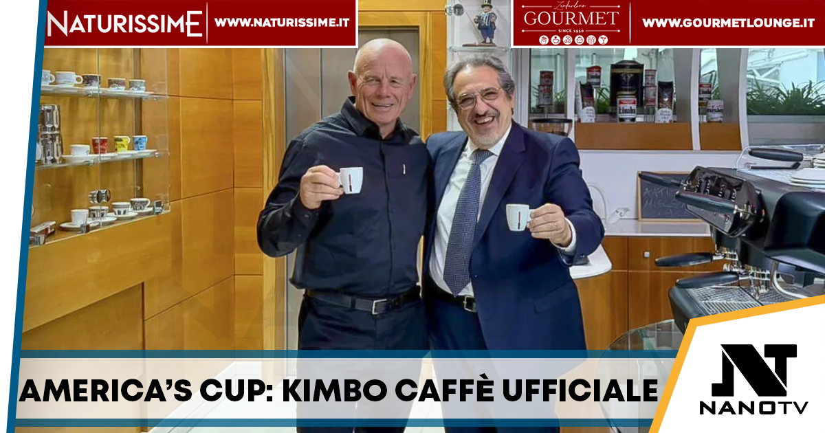 Kimbo caffè ufficiale della 38ª America’s Cup: Napoli protagonista nel mondo