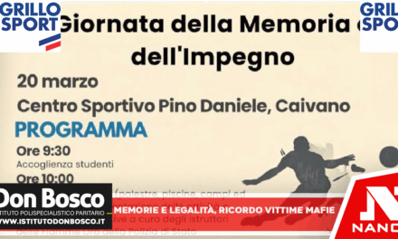 Memoria e legalità, UNICA promuove a Caivano una giornata dedicata ai giovani nel ricordo delle vittime delle mafie