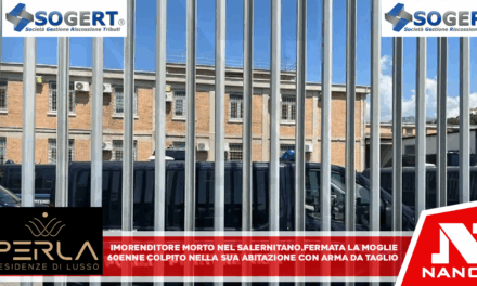 Imprenditore morto nel Salernitano, fermata la moglie Sessantenne colpito sabato scorso nella sua abitazione con un’arma da taglio