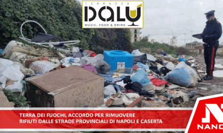 Terra dei Fuochi, accordo per rimuovere i rifiuti dalle strade provinciali di Napoli e Caserta