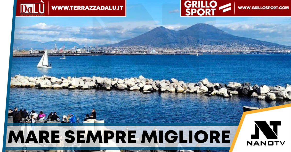 Napoli, migliora la qualità delle acque: Donn’Anna e Nazario Sauro passano a “eccellente”