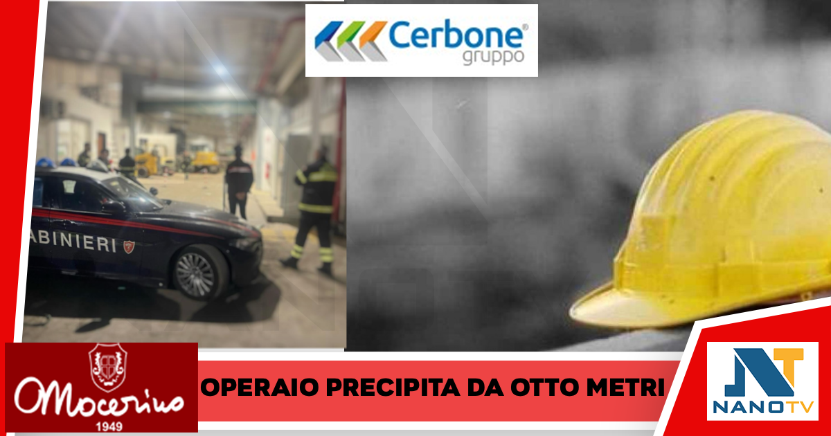 Sant’Antonio Abate-Operaio precipita da un tetto per otto metri,e’ in prognosi riservata