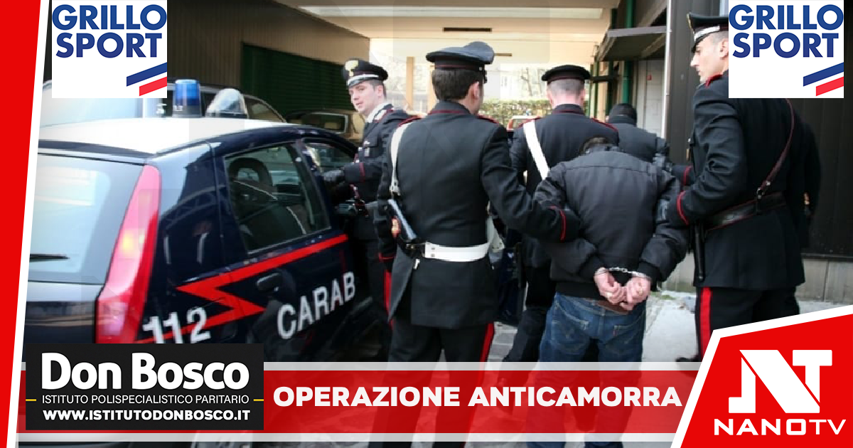 Operazione anticamorra tra il casertano e Napoli