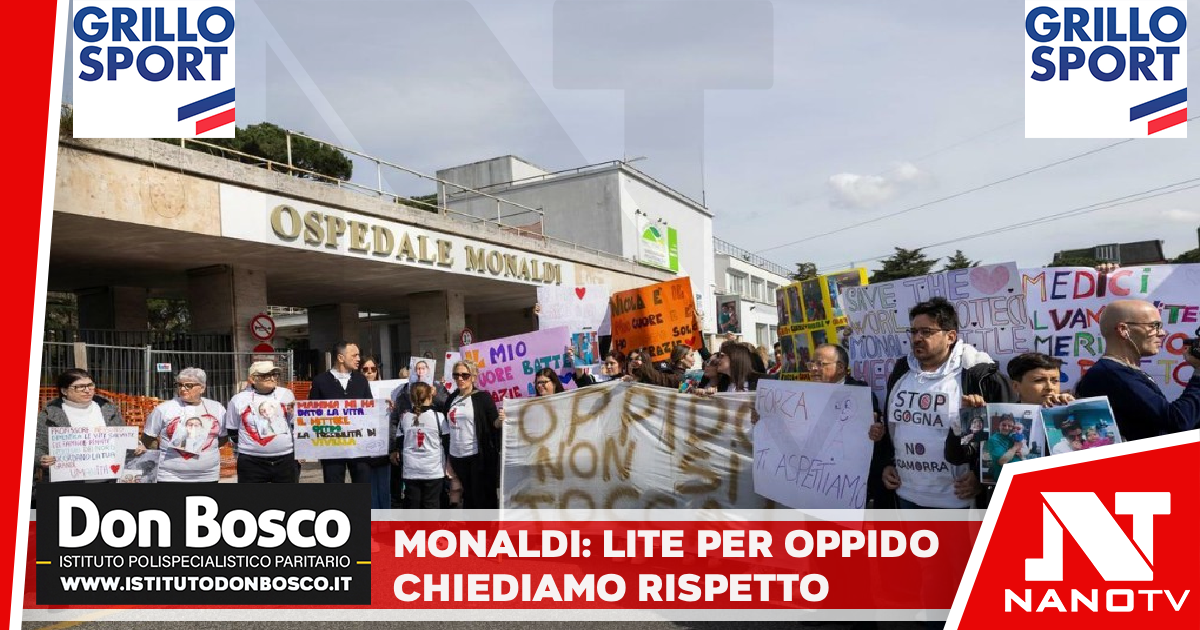 Sit-in al Monaldi di Napoli: famiglie unite per proteggere il dottor Guido Oppido
