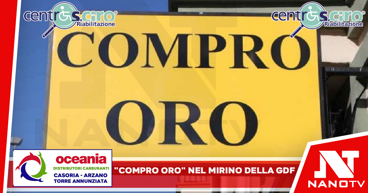 Maxi sequestro nei confronti di una società di “compro oro” operante nel Nolano.