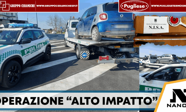Operazione “Alto Impatto” a Marano di Napoli: 162 persone identificate e veicoli sequestrati