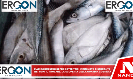 Maxi sequestro di prodotti ittici in un noto ristorante: nei guai il titolare La scoperta della guardia costiera