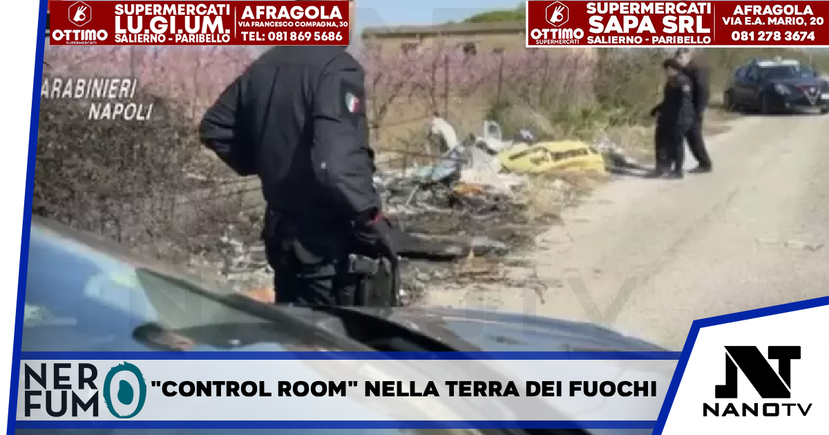 “Control room” nella lotta alla Terra dei Fuochi, quattro arresti in tre giorni A Giugliano in Campania intervento per rifiuti in fiamme dopo segnalazione delle immagini