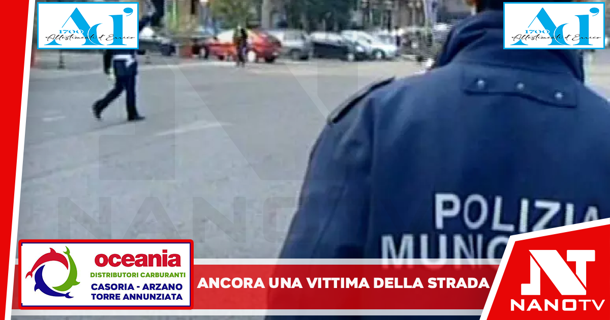Ancora una vittima della strada a Napoli, morto un 84enne Donna di 27 anni ha investito con una moto l’anziano mentre attraversava