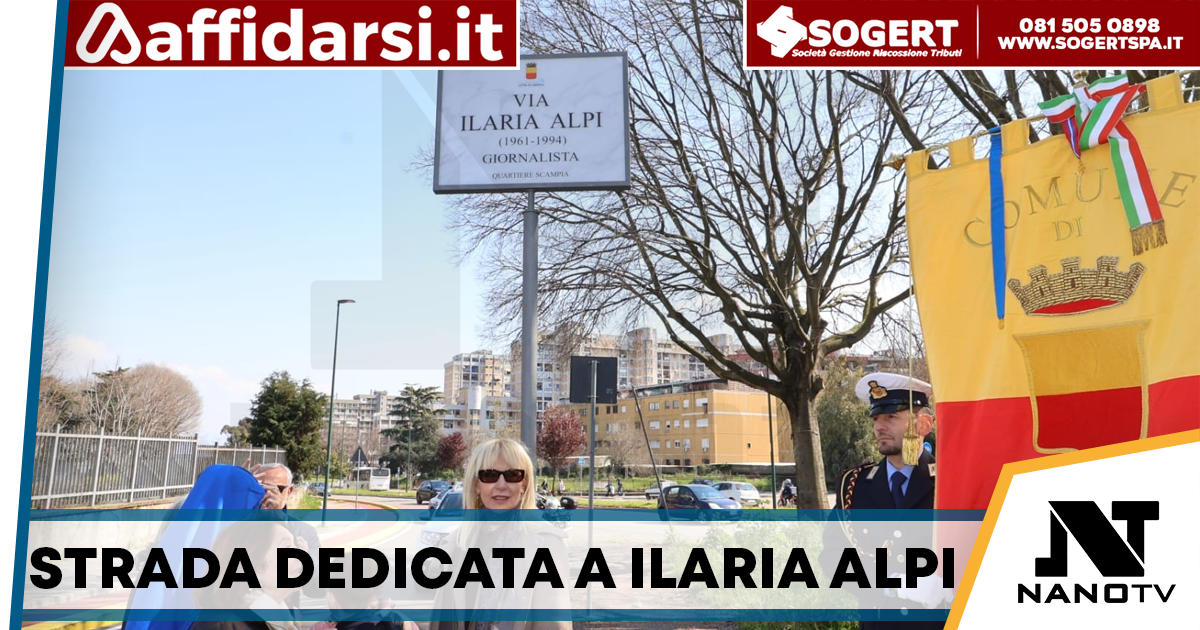Scampia dedica una strada a Ilaria Alpi: memoria e impegno per la verità