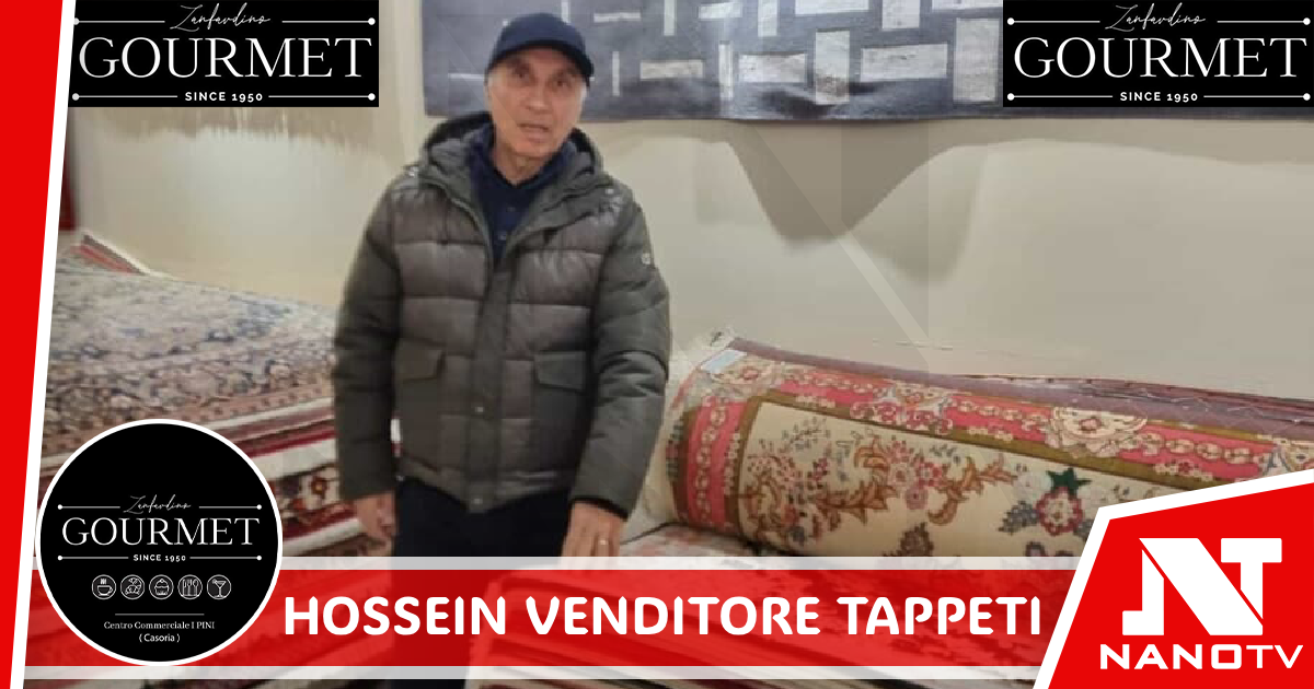 Un angolo di Iran all’ombra della Reggia: la storia di Hossein, l’ingegnere diventato mercante di tappeti