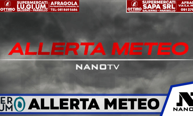 ALLERTA METEO PER VENTI FORTI E MARE AGITATO DALLA MEZZANOTTE