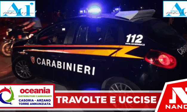Due donne travolte e uccise da un’auto a Napoli Stavano attraversando la strada. La vettura sembra procedesse ad alta velocità