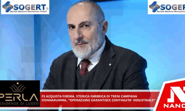 Fs acquista Firema, storica fabbrica di treni campana Donnarumma, ‘operazione garantisce continuità industriale’
