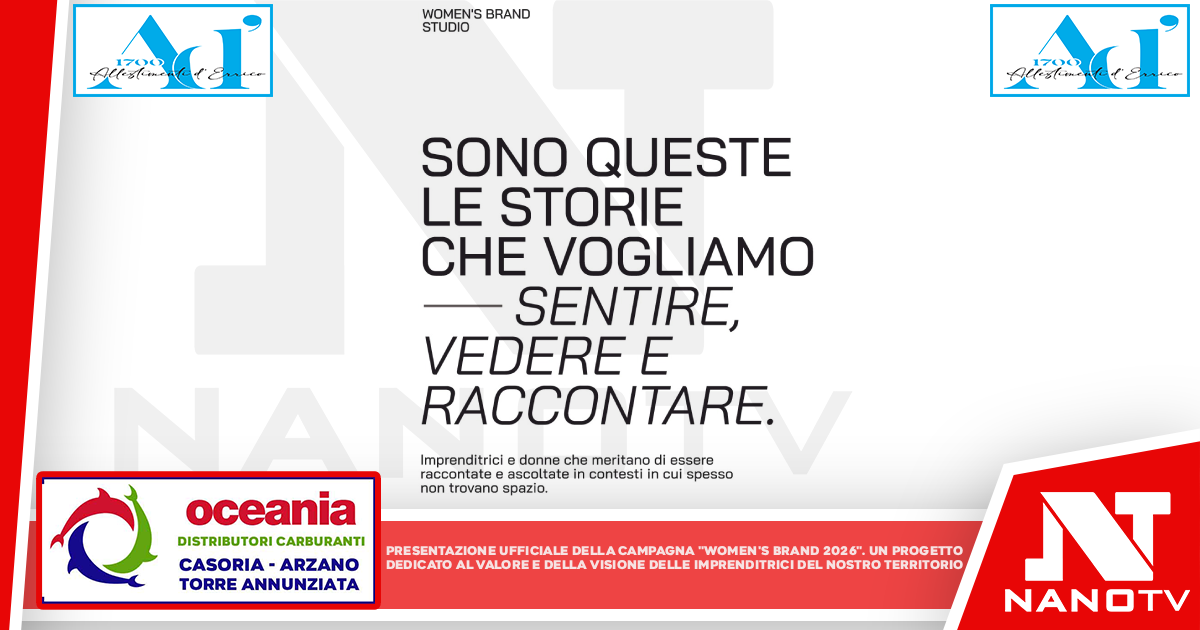 Presentazione Ufficiale della Campagna “Women’s Brand 2026”, un progetto dedicato al valore e alla visione delle imprenditrici del nostro territorio