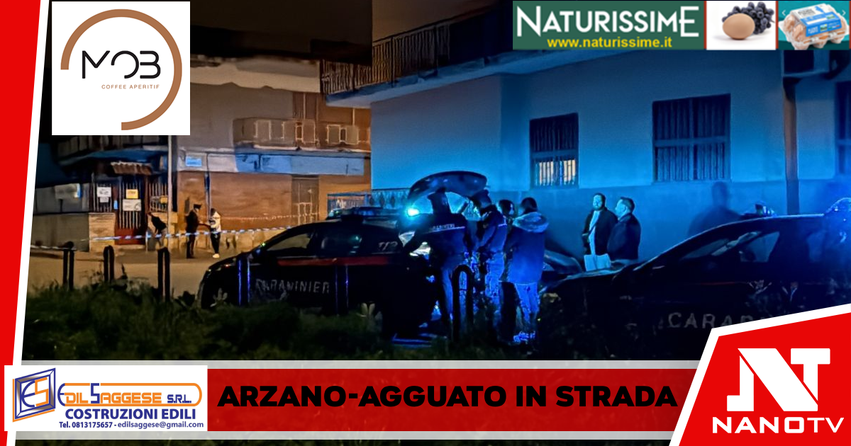 Arzano. Agguato in strada,ucciso 49enne in Via Mazzini. Indagano Carabinieri