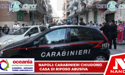 Napoli: carabinieri chiudono casa di riposo abusiva