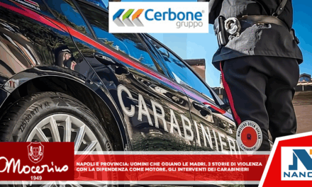 **NAPOLI E PROVINCIA: uomini che odiano le madri. 3 storie di violenza, con la dipendenza come motore. gli interventi dei Carabinieri**