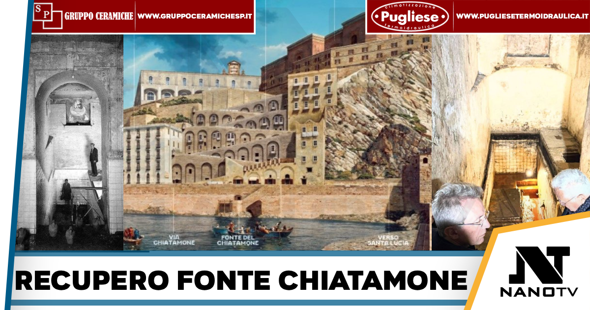 Napoli riscopre le sue origini: al via il recupero della storica Fonte Acqua Ferrosa del Chiatamone