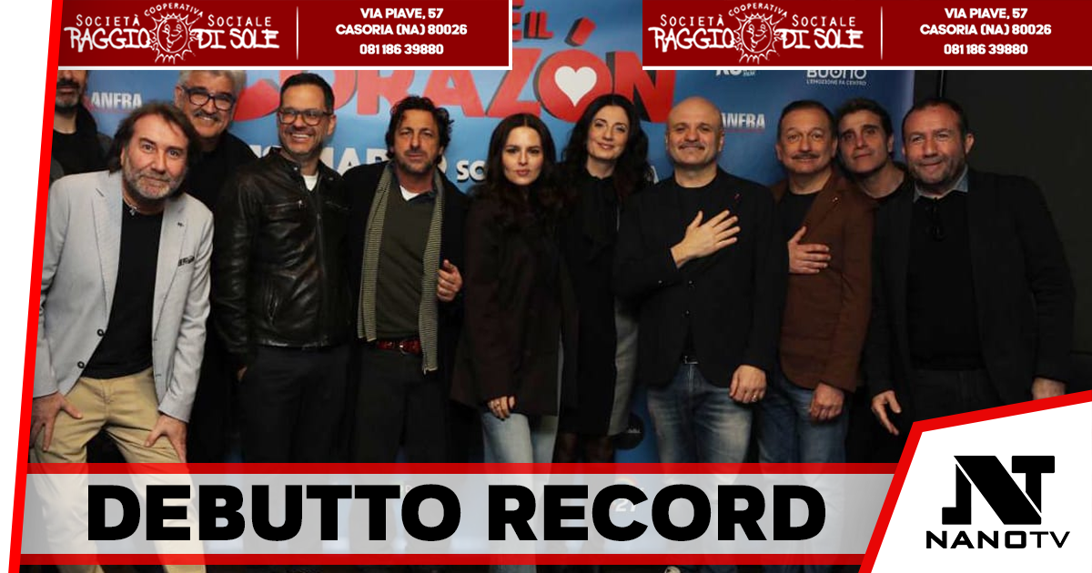 “Mi batte il corazon”, debutto da record al cinema