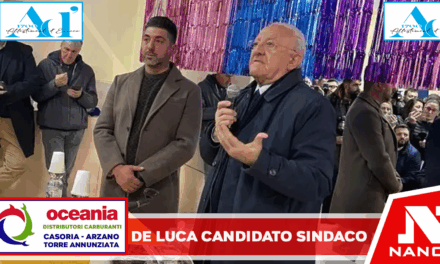 De Luca candidato sindaco a Salerno, al via tour nei quartieri ‘Potevo contrattare un seggio in Parlamento, ho voluto tornare a lavorare nella mia città’
