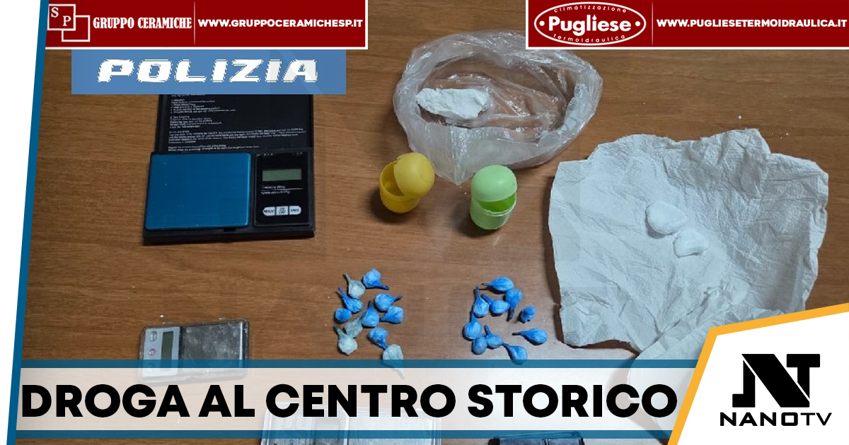 Centro storico, trovata con cocaina e bilancini: arrestata 45enne