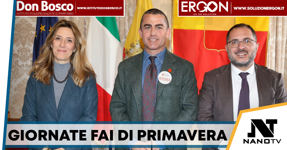 Tornano le Giornate FAI di Primavera: oltre 50 luoghi aperti in Campania il 21 e 22 marzo